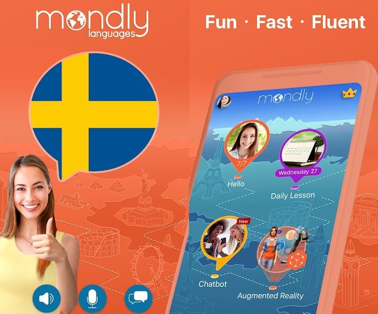 best app to learn swedish