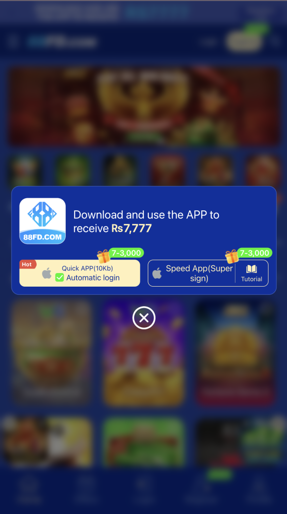 simple graphic showing 88FD flow from download to wallet access